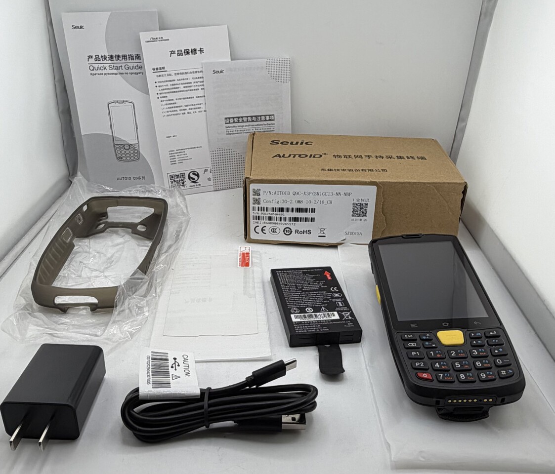 SEUIC AUTOID Q9 HANDHELD PORTABLE DATA COLLECTION BARCODE SCANNER