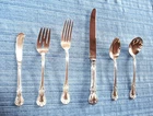 Vintage Towle Sterling Silver Flatware (6 Pieces) Place Setting "Old Master"