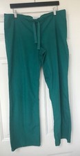 VA Scrubs Uniform Advantage Green Drawstring Size Small 3 Pockets