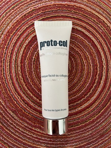 Masque Facial Au Collagène Proto-col - 20 Ml - Anti-âge Pour Tous Types De Peau - Neuf Et Scellé