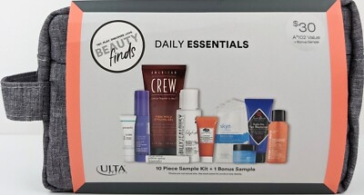 Ulta Beauty Finds Daily Essentials Travel Set 10pc. Kit + Bonus Sample & Bag