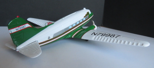 VINTAGE CONOCO® Douglas DC-3 *VIDEO* Aircraft Bank Commemorative Ed. Wings Broke - Picture 16 of 24