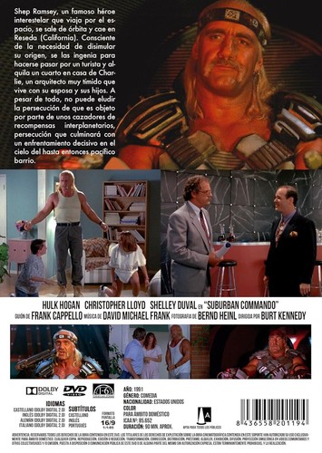 SUBURBAN COMMANDO *1991 / Hulk Hogan* NEW Region Free 0 DVD *PRE-SALE* - Picture 2 of 2