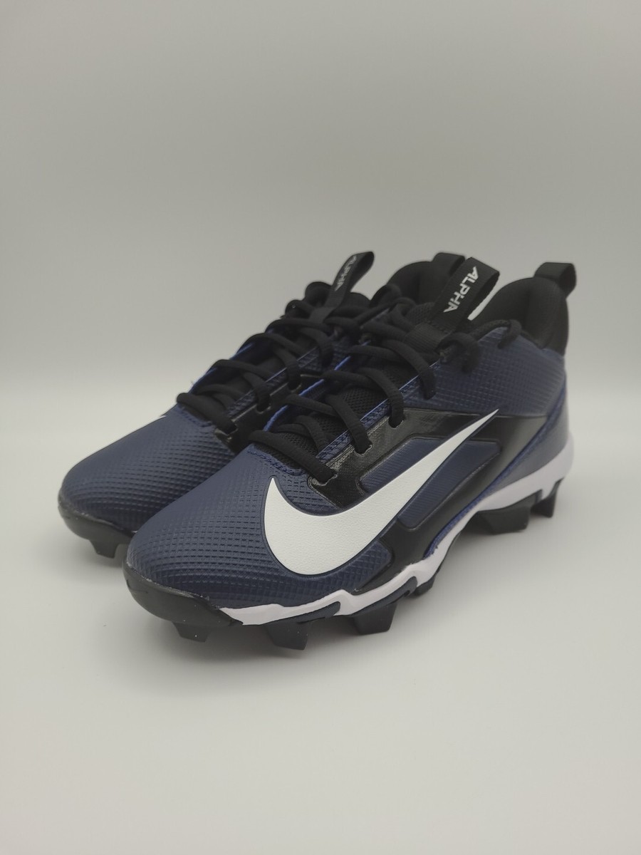 Nike Alpha Menace 4 Shark Youth Size 11C Blue Black Football