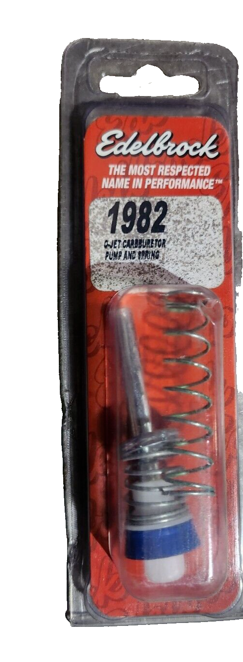 Edelbrock 1982 Carburetor Accelerator Pump Plunger and Spring eBay