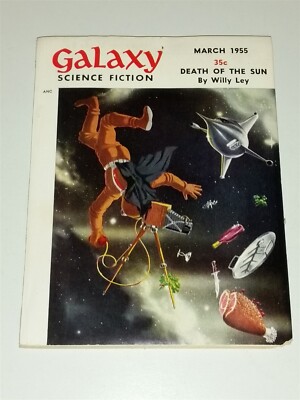 GALAXY SCIENCE MAGAZINE MARCH 1955 SCI-FI PULP
