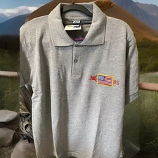 Polo shirts Andry for men 100 cotton Color Gray Brand New Size 36