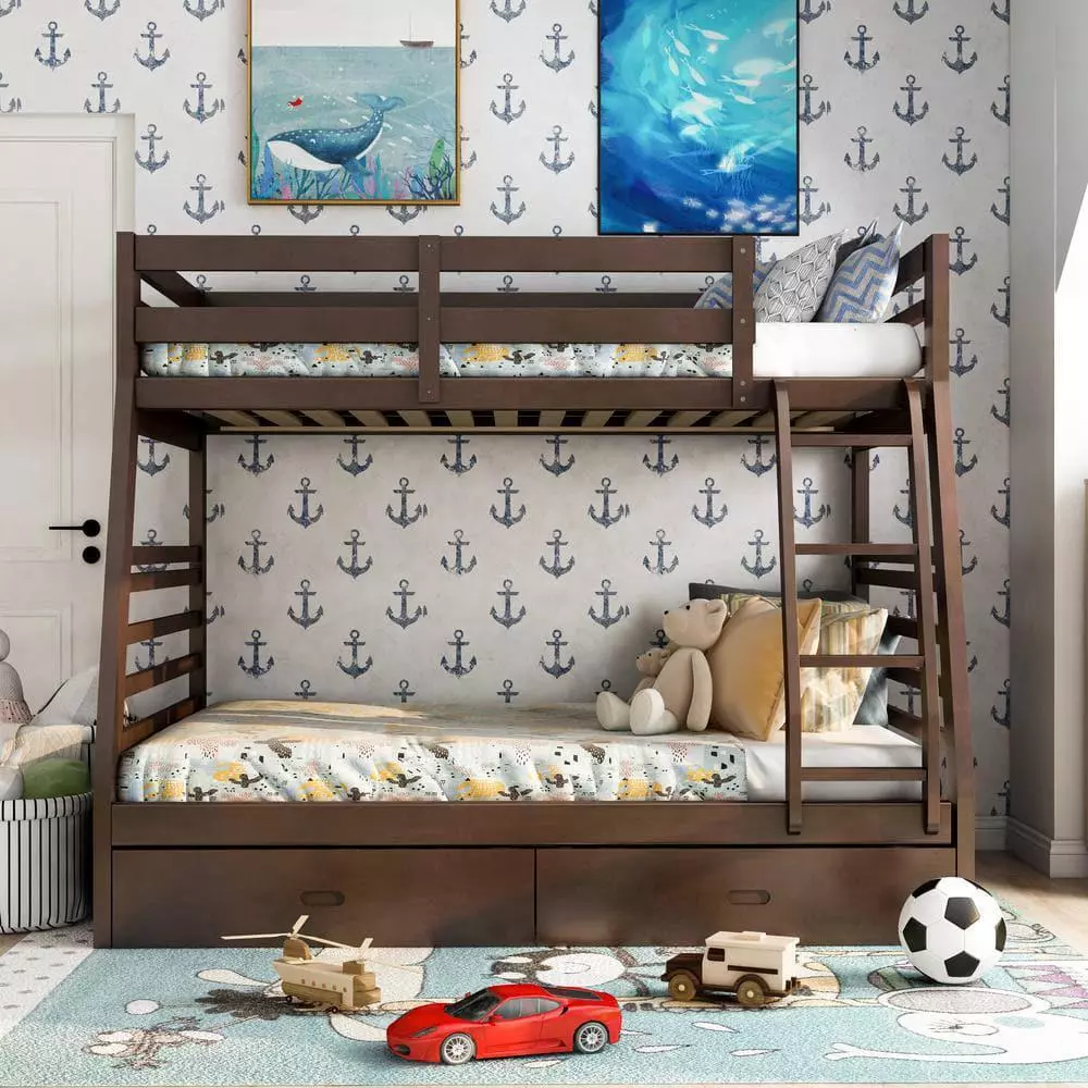 Furniture of america bunk bed deals