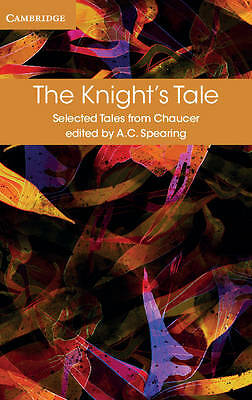 The Knight's Tale Chaucer Spearing Paperback Cambridge University Press