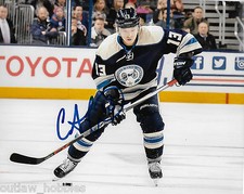 Columbus Blue Jackets Cam Atkinson Signed Autographed 8x10 NHL Photo COA B