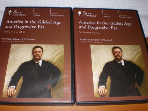 Great Course Vols 1, 2 Transcript America Gilded Age & Progressive Era 12 discs - 第 1/3 張圖片