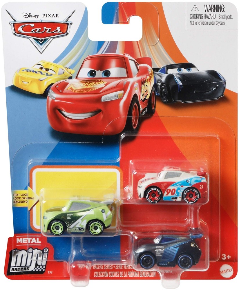 Disney/Pixar Cars Mini Races Next Gen Chase Racelott Paul Mini Figure