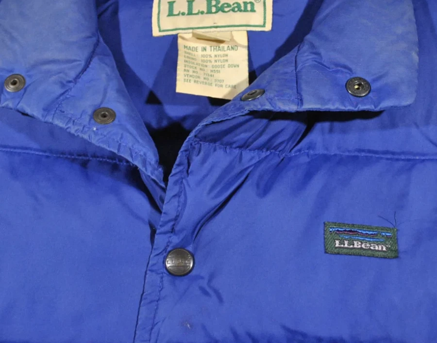 Vintage L.L. Chaleco Bean Talla Juvenil Mediana Foto 3 de 3