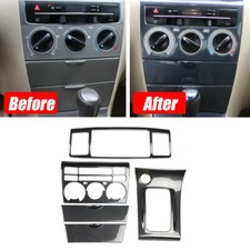 5pcsset Carbon Fiber Center Console Gear Shift Panel For 03-2008 Toyota Corolla 5pcsset Carbon Fiber Center Console Gear Shift Panel For 03-2008 Toyota Corolla