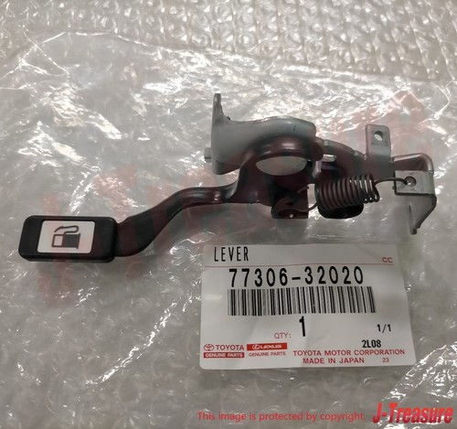 TOYOTA RAV4 ACA2# ACA3# 96-18 Genuine Fuel Lid Lock Open Lever 77306-32020 OEM - Picture 2 of 12