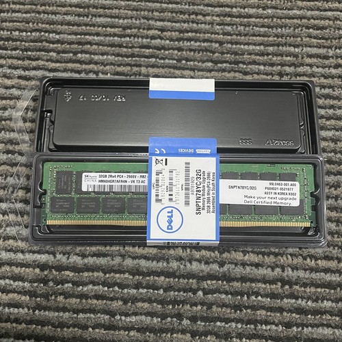 Dell SNPTN78YC/32G A9781929 32GB DDR4 PC4-2666V ECC RDIMM Server RAM Memory NEW