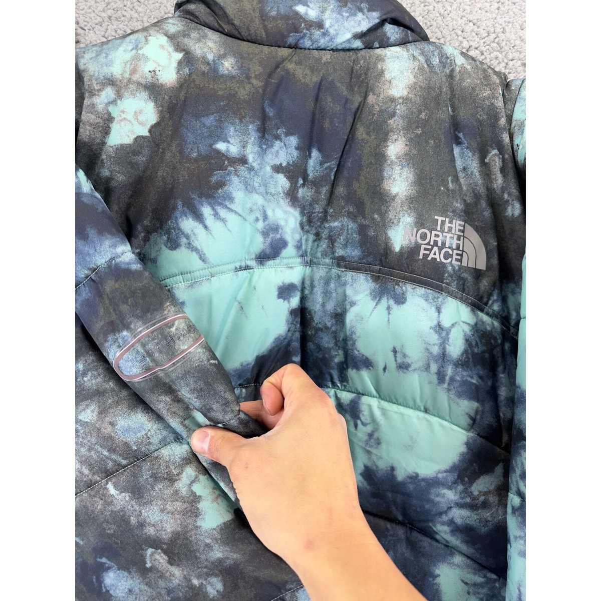 The North Face 2000 2k Puffer Jacket Mens Extra Large Tie