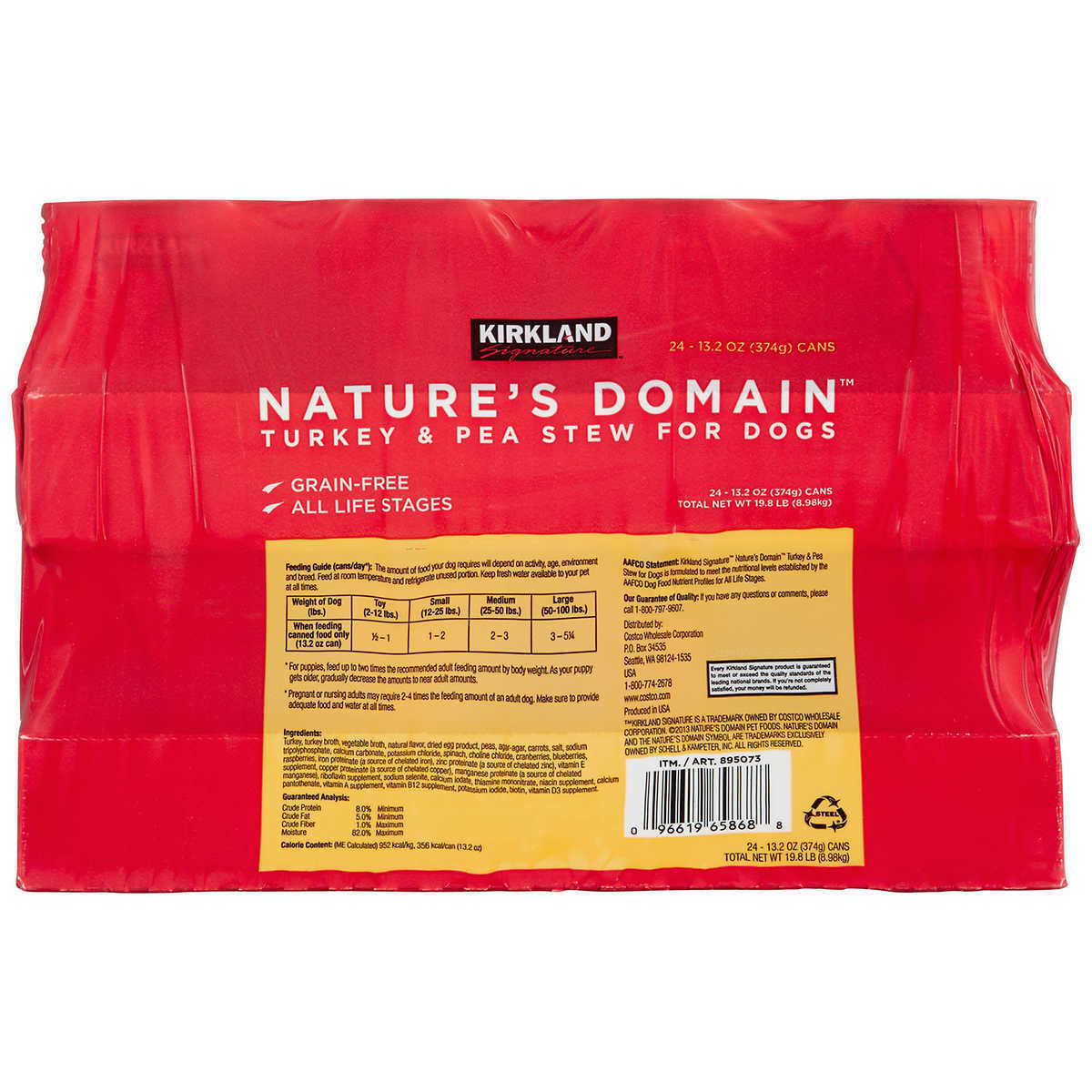 nature's domain canned dog food