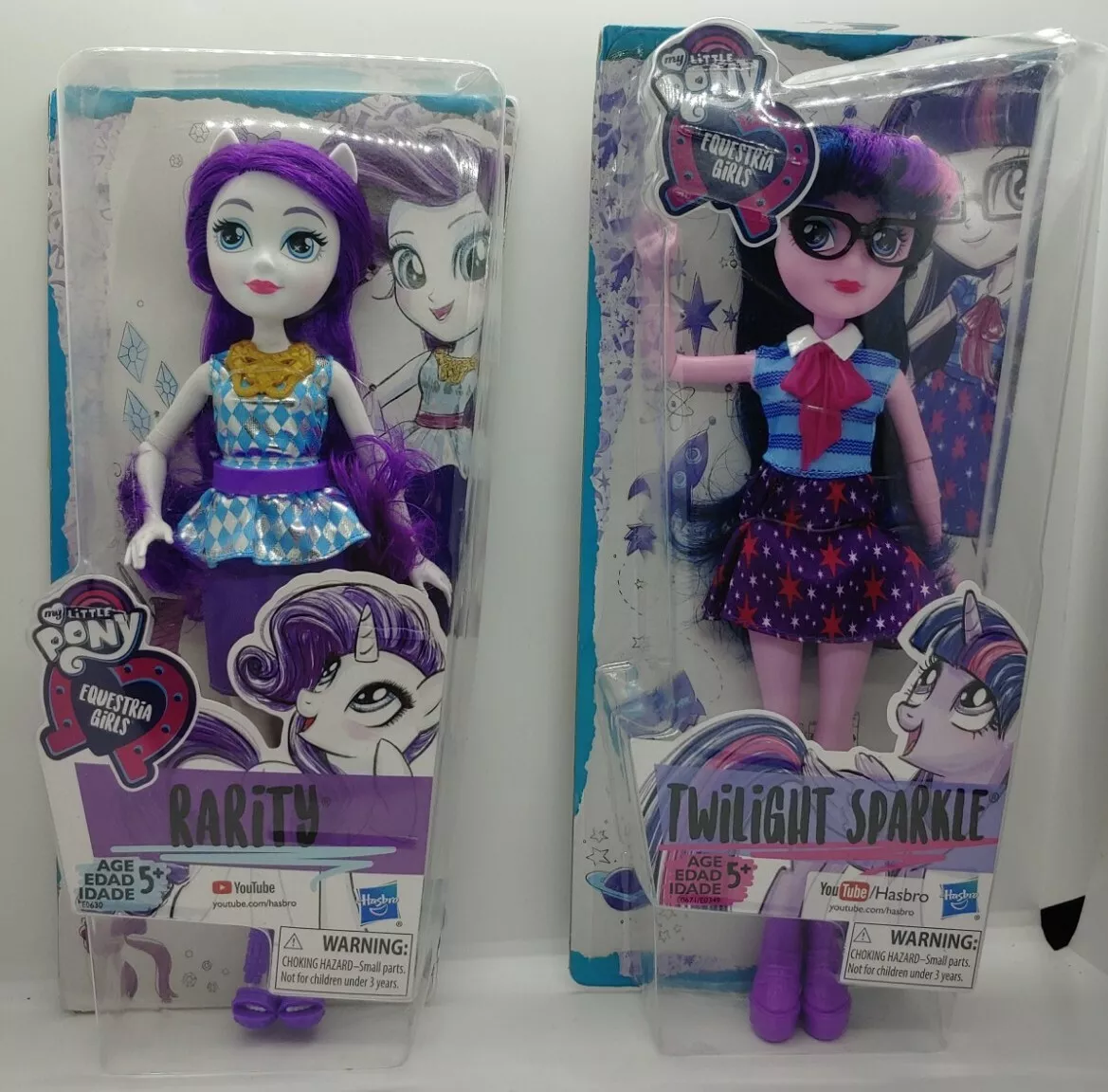 Hasbro My little Pony Equestria Girls Rarity Twilight Sparkle