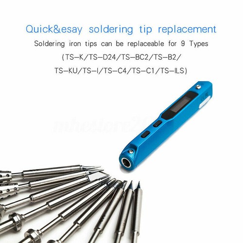 65W TS100 Digital Electric Welding Pen Programable Interface Soldering Iron - Picture 3 of 8