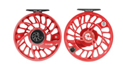 NAUTILUS CCF-X2 8/10 FLY REEL RED - NEW, FREE US SHIPPING