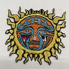 Sublime Sun Logo Patch: High Quality Embroidery, Iron On, 3 1/2” X 3 1/2”, New