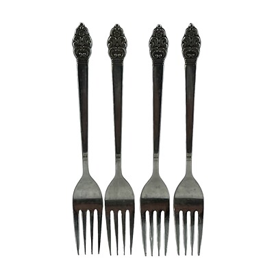 Oneida ERIKA Dinner Fork 7 1/4'' tainless Steel Flatware Set Of 4