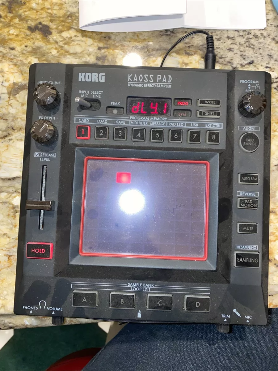 KORG KAOSS PAD 3 KP3 Dynamic Effect Sampler From Japan Used