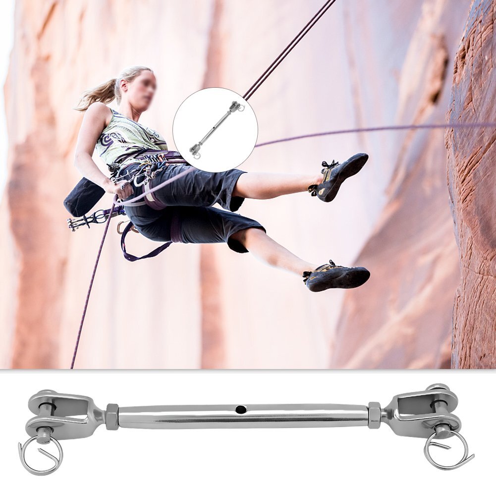 20 Pcs 1/4" Marine Stainless Steel Closed Body Turnbuckle JAW JAW Rig - View #9