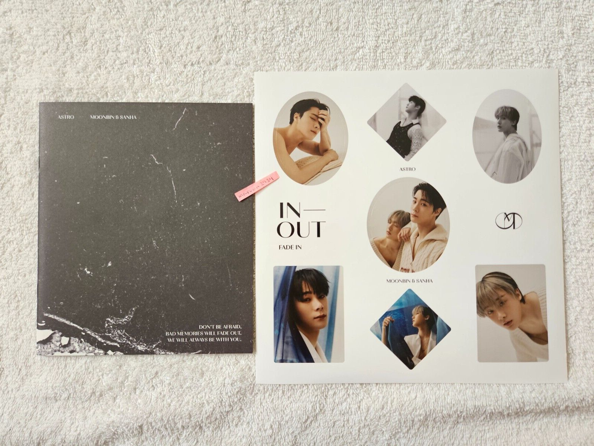 ASTRO Moonbin Sanha In-Out Album 1st Mini Fade In Version - No PCs