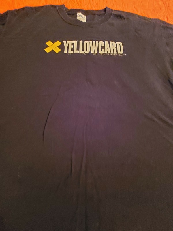 YELLOWCARD PROMO TEE