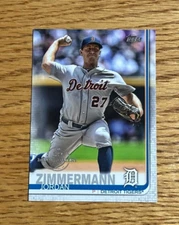 JORDAN ZIMMERMANN 2019 Topps 582 Montgomery #249