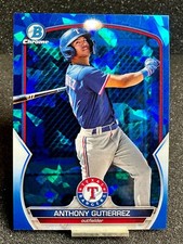 2023 Bowman Chrome Sapphire ANTHONY GUTIERREZ #BCP-166  FREE SHIPPING