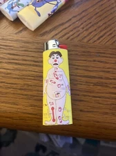 New 1 Custom Bic lighter Operation Vintage Game Bic Collect Made Very Well