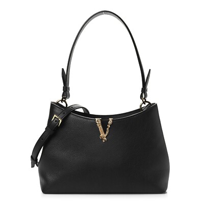 VERSACE  Virtus  Damen-Handtasche - schwarz  Hobo Bag