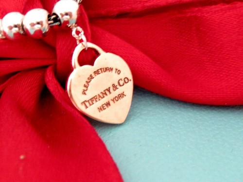 Tiffany \u0026 Co Silver Mini Bead Return To 