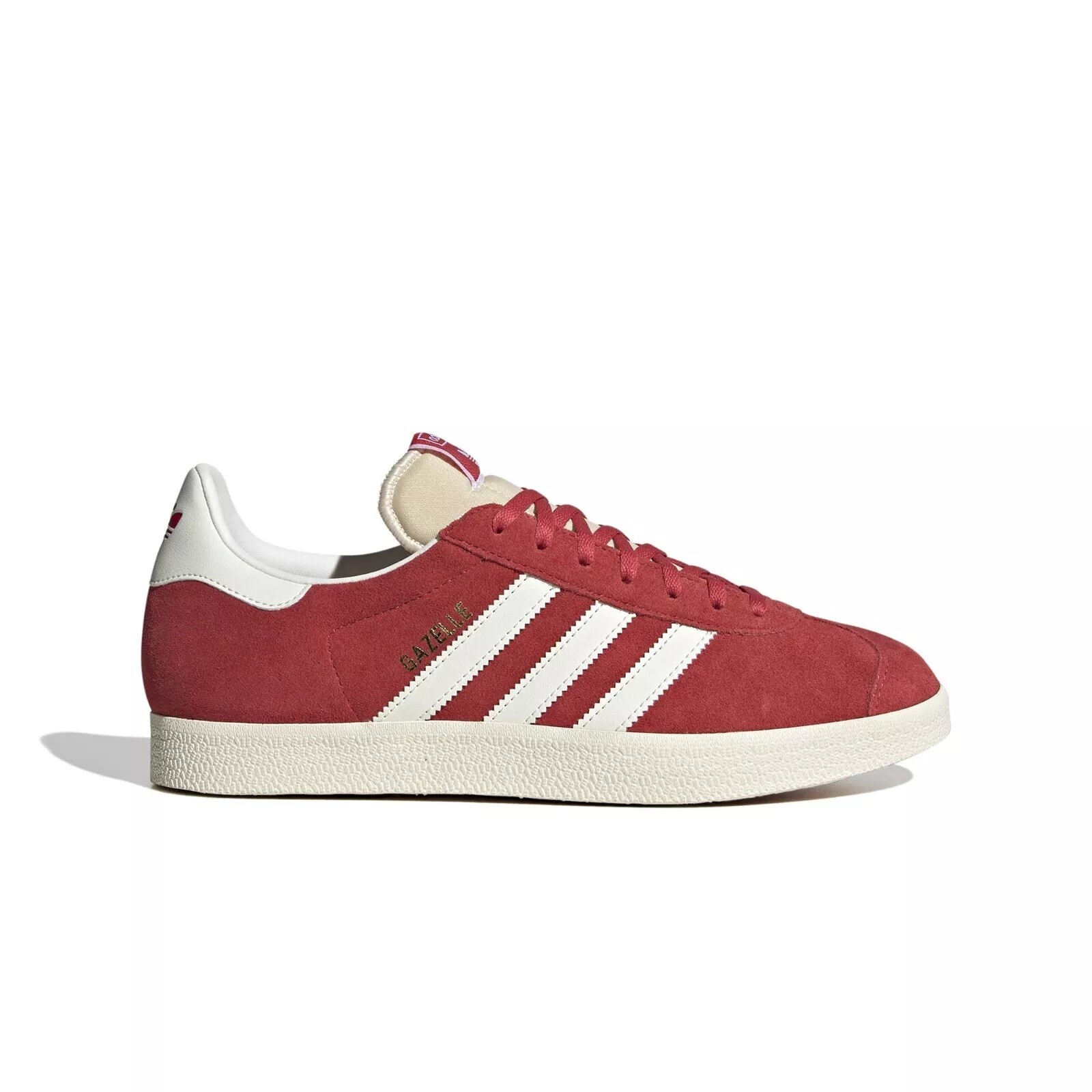 Мужские кроссовки adidas Gazelle Glory Red/Off White-Белый (IG1062)