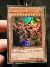 Yugioh Slifer the Sky Dragon YGLD-ITG01 Ultra Rare Ita Excellent