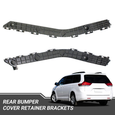 Rear Bumper Support Retainer Braket Set For 2011-2020 Toyota Sienn Left & Right