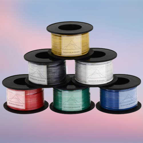 16 Gauge Wire Combo 6 Pack 12V 100'FT per Roll (600 ft Total) 16 Gauge