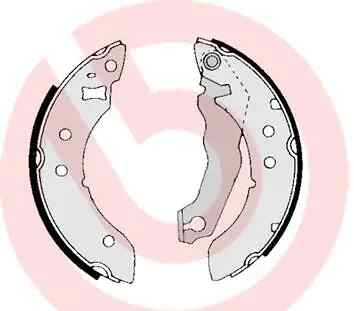 Ganasce freno S 24 536 BREMBO per FORD ESCORT IV ORION II ESCORT III ORION I