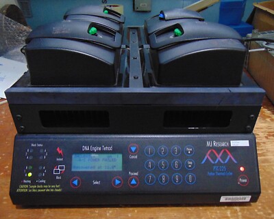 MJ Research PTC-225 Pelter Thermal Cycler DNA Engine Tetrad/Power Supply S4220x