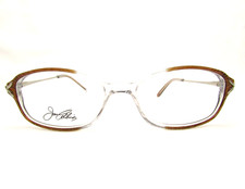 Joan Collins 9738 Brown Mist 53 x 16 140 mm Eyeglass Frame