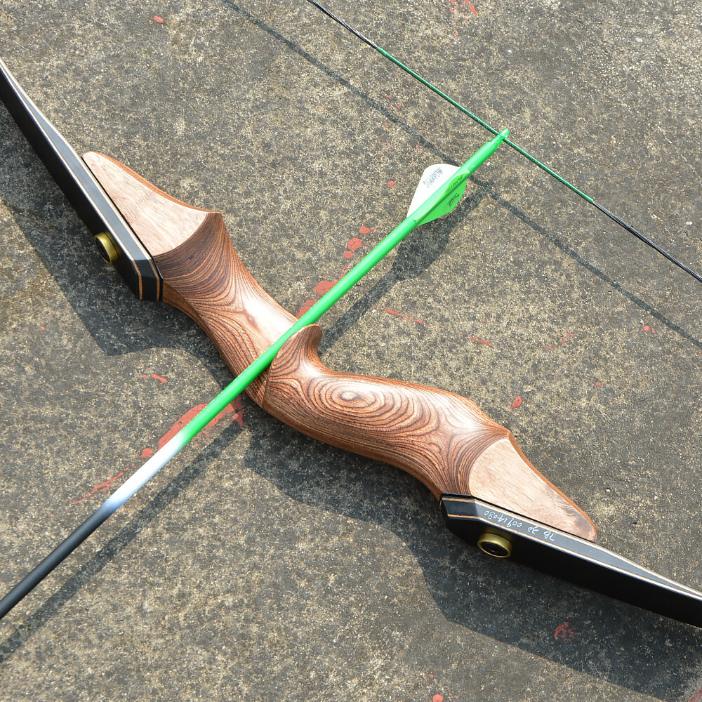 Arc Recurve Vintage Arc Recourbé Vintage Portland (Les Howis) 64 Pouces 30lb – Pour Tir à L'arc, Fabriqué En Angleterre Arc A Poulie De Chasse