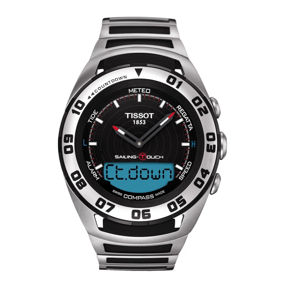 Tissot T-Touch Stainless Steel Band Wristwatches