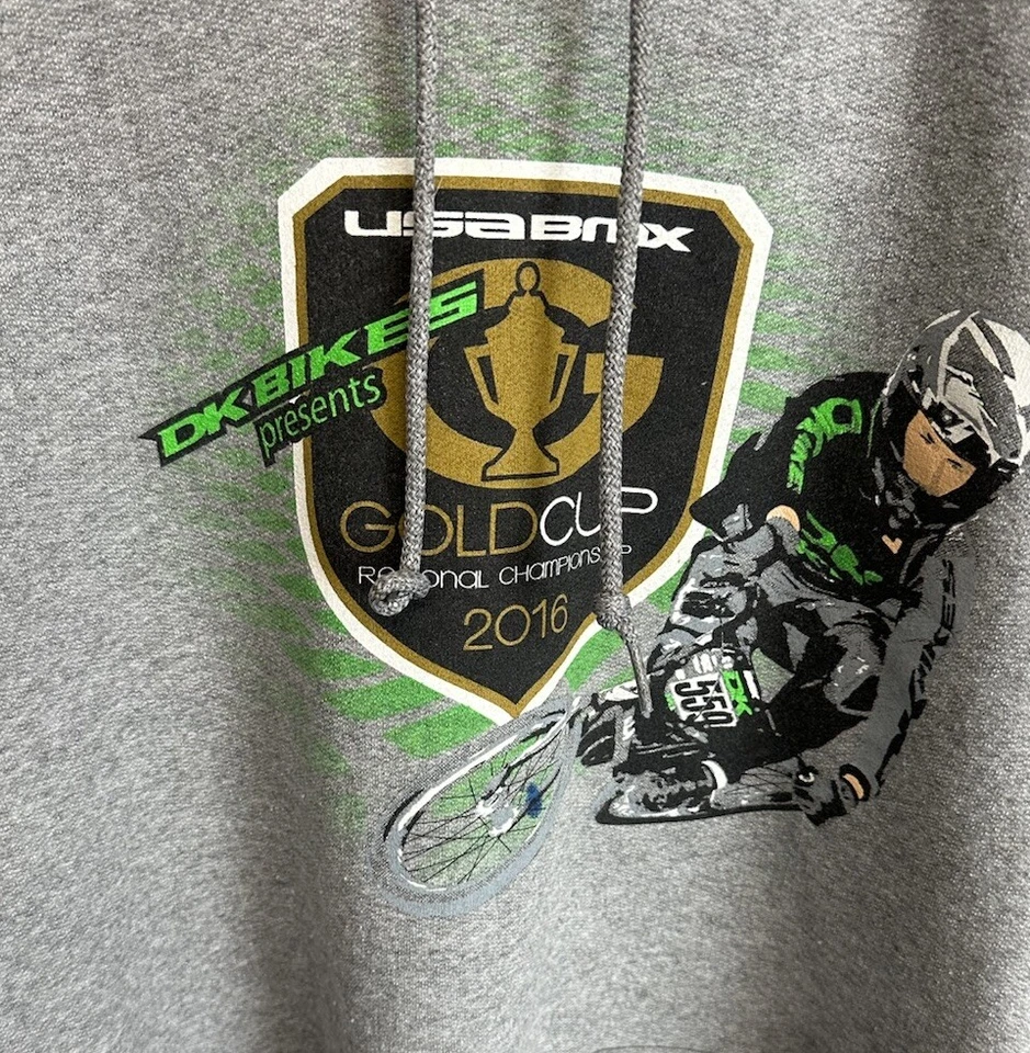 Sudadera con capucha campeonato 2016 Copa Oro BMX de Estados Unidos para hombre talla 2XL�� Foto 2 de 4