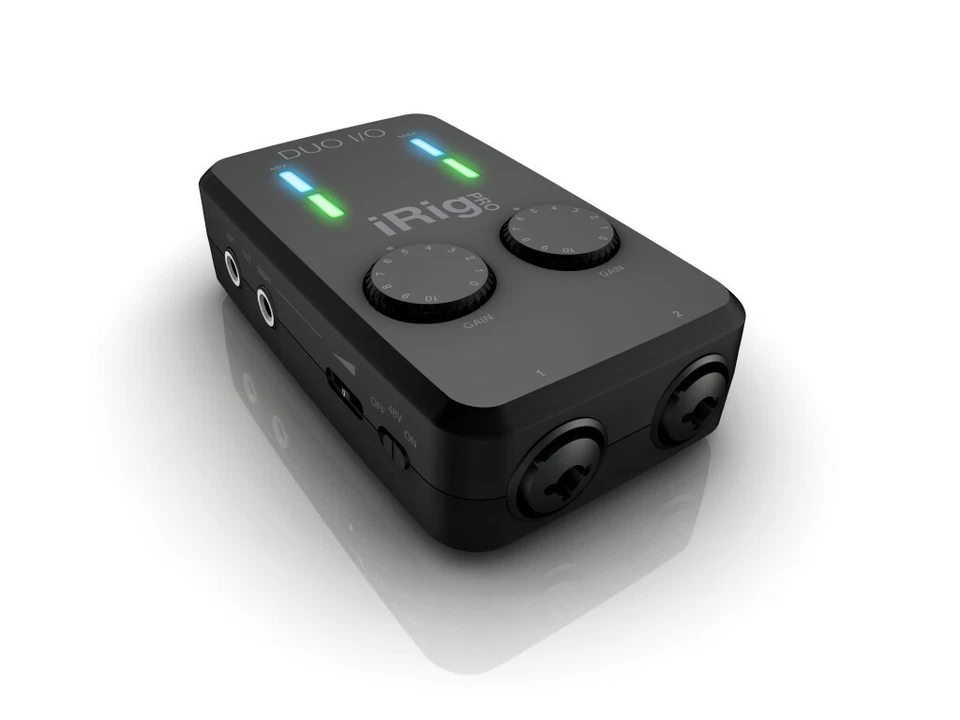 IK Multimedia iRig Pro Duo I/O 2-Channel Audio and MIDI Interface for iOS/MAC/PC - Image 3 of 4