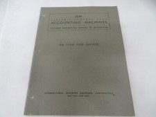 1953 IBM Electrical Punched Card Accounting M...