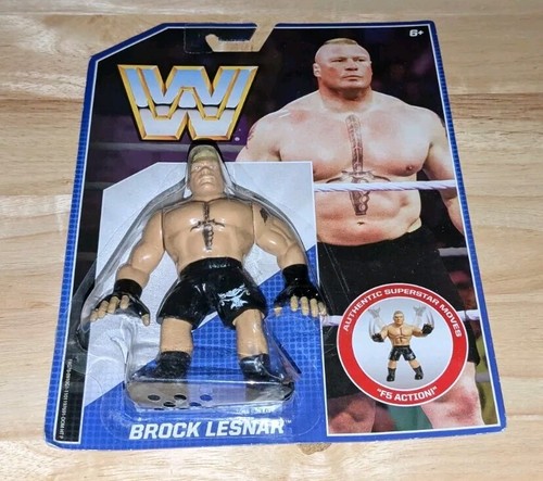 Brock Lesnar WWE Wrestling 2016 Mattel Retro Figur...