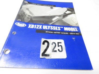 2006 Buell XB12X  Ulysses  Parts Manual 99575-06Y